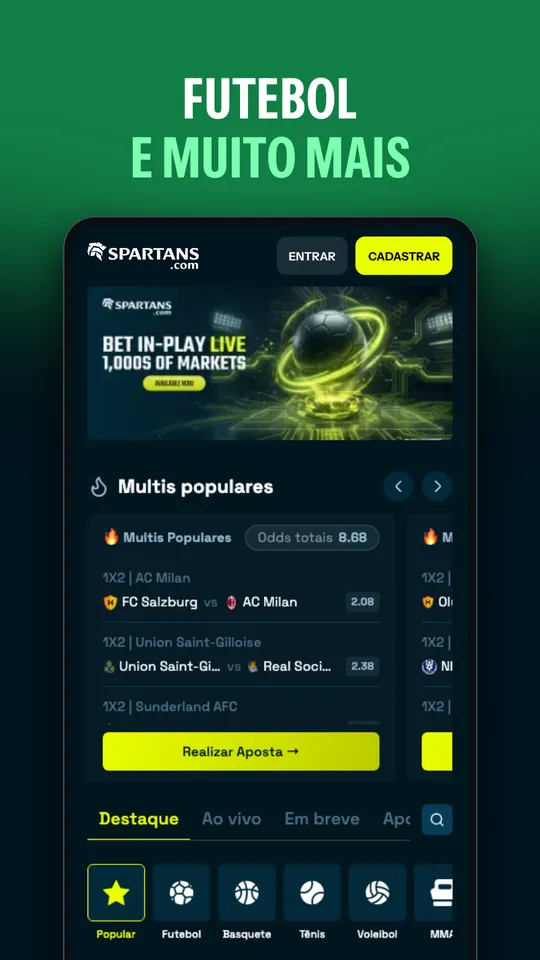 Tela 1 do app